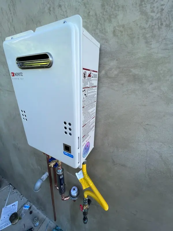 Tankless water heater installation for Rocky River homes